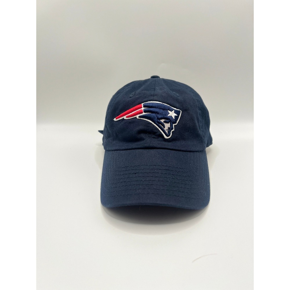 NFL Team Apparel New England Patriots Navy Blue Adjustable Strapback Hat Cap